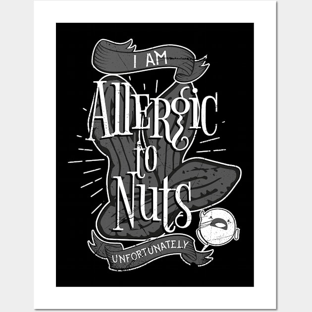 Nut Allergies Wall Art by bluerockproducts